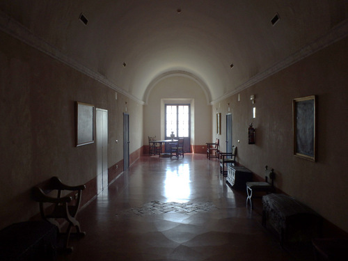 One of many hallways.